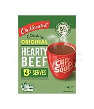 55G CONTINENTAL CUP A SOUP HEARTY BEEF