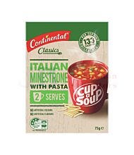 75G CONTINENTAL CUP A SOUP ITALIAN MINESTRONE