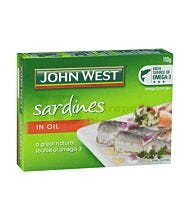 110G JOHN WEST SARDINES OIL
