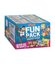 170G 6 PACK KELLOGG'S FUNPACK CEREAL