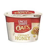 50G UNCLE TOBYS OATS QUICK CUP HONEY