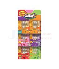 120 PACK 2024 CHUPA CHUPS INCREDIBLE CHEW COUNTER UNIT