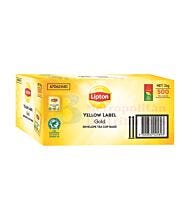 500 PACK LIPTON YELLOW LABEL GOLD ENVELOPE TEA BAGS