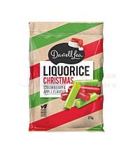 275G DARRELL LEA LIQUORICE CHRISTMAS STRAWBERRY & APPLE