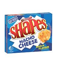 ARNOTTS SHAPE NACHO CHEESE 160G