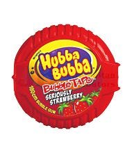HUBBA BUBBA BUBBLE GUM TAPE STRAWBERRY