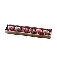6PK CHOCOLATIER PINK & MOCHA HEARTS