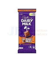 167G CADBURY DAIRY MILK CHOC ORANGE & COOKIES