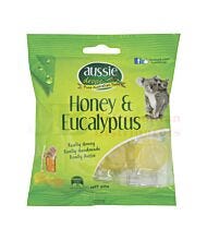 50G AUSSIE DROPS EUCALYPTUS AND HONEY DROPS MEDICATED