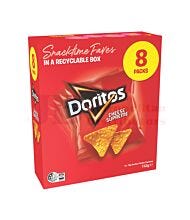 152G 8 PACK DORITOS CHEESE SUPREME