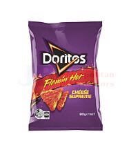 80G DORITOS CHEESE SUPREME FLAMMIN' HOT