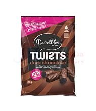 200G DARRELL LEA DARK CHOC LIQUORICE TWISTS