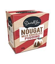 150G DARRELL LEA MILK CHOCOLATE CHRISTMAS PUDDING