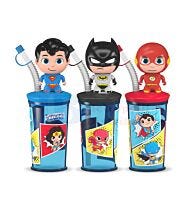 DRINK & GO DC FRIENDS CUP WITH 10G JELLY CANDIES