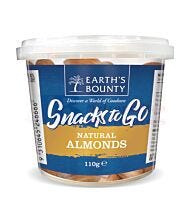 110G EARTH'S BOUNTY SNACKS TO GO NATURAL ALMONDS