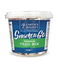 130G EARTH'S BOUNTY SNACKS TO GO PREMIUM TRAIL MIX