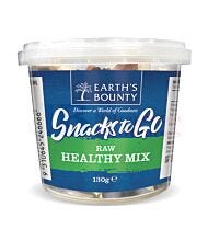 130G EARTH'S BOUNTY SNACKS TO GO RAW HEALTHY MIX