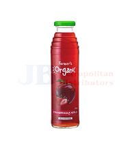 375ML FARMER'S ORGANIC APPLE STRAWBERRY JUICE