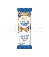 40G GO NATURAL WHOLE SEED PROTEIN BAR BLUEBERRY ALMOND