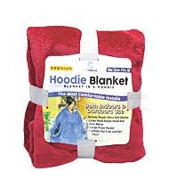 HOODIE BLANKET RED