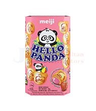 45G MEIJI HELLO PANDA BISCUIT WITH STRAWBERRY FILLING
