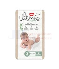 8PK HUGGIES NAPPIES CRAWLER