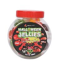 HALLOWEEN JELLY FRUIT JAR
