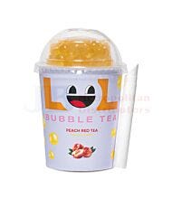 275ML LOL PEACH RED TEA + MANGO PEARLS