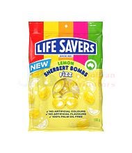 150G LIFESAVER LEMON SHERBERT BOMBS
