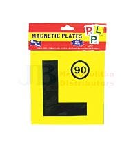 MAGNETIC L-PLATES YELLOW