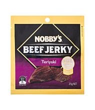 25G NOBBY'S BEEF JERKY TERIYAKI