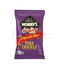 50G NOBBY'S PORK CRACKLE FLAMIN HOT