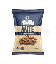 100G PIRANHA MITE & CHEESE SOY CRISPS