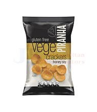 25G PIRANHA VEGE CRACKER HONEY SOY