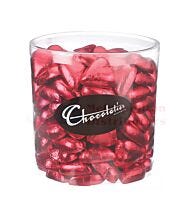 1KG RED FOILED HEARTS TUB