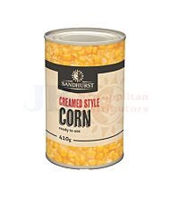 410G SANDHURST CREAMED STYLE CORN