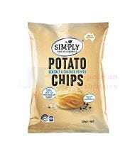 120G SIMPLY SEA SALT & CRACKED PEPPER