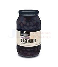 1.9KG SANDHURST WHOLE SPANISH BLACK OLIVES