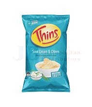 175G THINS SOUR CREAM & CHIVES