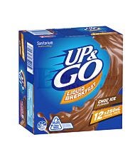 250ML UP & GO SCHOOL CHOCOLATE ICE 12 PACK