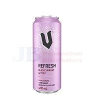 500ML V REFRESH BLACKCURRANT & YUZU ENERGY DRINKS